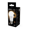 Лампа светодиодная Black 12Вт A60 грушевидная 3000К тепл. бел. E27 1150лм GAUSS 102502112
