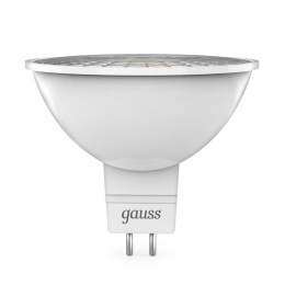 Лампа светодиодная Black 5Вт MR16 софит 4100К нейтр. бел. GU5.3 530лм DC 12В GAUSS 201505205