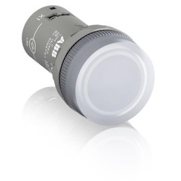 Лампа CL2-513C со встроен. светодиодом 110-130ВAC бел. ABB 1SFA619403R5138