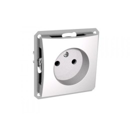 Розетка 1-м СП Дуэт 16А IP20 без заземл. механизм бел. SchE WDE000141