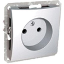 Розетка 1-м СП Дуэт 16А IP20 без заземл. механизм бел. SchE WDE000141