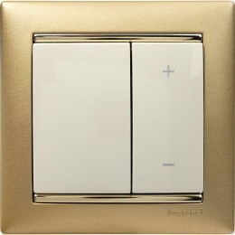 Механизм светорегулятора кнопочного СП Valena 600Вт сл. кость Leg 774174