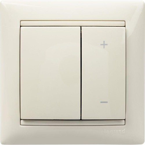 Механизм светорегулятора кнопочного СП Valena 600Вт сл. кость Leg 774174