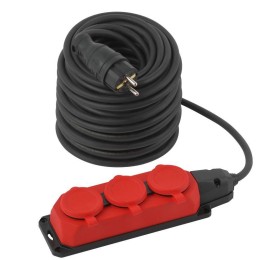 Удлинитель 3х40м с заземл. IP44 UK-3e-3x1.5-40m-IP44(KG) каучук КГ 3х1.5 Эра Б0057583