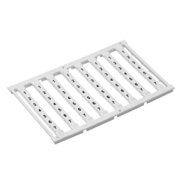 Маркировка для клемм ширина 6мм узкая для клемм Push-in бел. от 71 до 80 горизонтальная ориентация 1