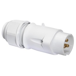 Вилка панельная 16А 3п 2P+PE 12ч IP44 55 Quick-Connect Bals 4429