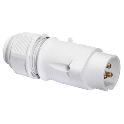 Вилка панельная 16А 3п 2P+PE 12ч IP44 55 Quick-Connect Bals 4429