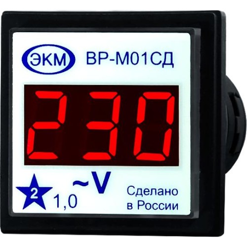 Вольтметр цифровой ВР-М01-29СД АС15-450В УХЛ2 (спец.) Меандр A8302-19911960