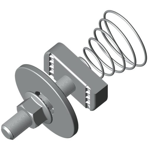 Комплект соединительный 10х60 для STRUT-профиля с конусной пружиной TDZ EKF ksst10x60-TDZ