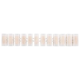 Колодка клеммная винтовая KВ-35 10-35 ток 80А пoлиэтилен бел. (уп.10шт) Rexant 07-5035