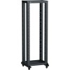 Стойка 2-рамная 20U 600х600мм на рол. черн. LINEA F ITK LF05-20U66-2RM
