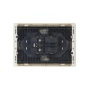 Розетка 2-м СП FORTE&PIANO FP426 10А без заземл. без защ. шторок безвинт. крепл. ваниль IEK FP-R20-1