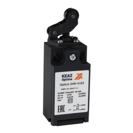Выключатель концевой OptiLiS D4N-4162 рычаг роликовый горизонтальное перемещение EN 50047 XCKN2121P2