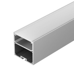 Профиль с экраном SL-LINE-5050-2500 ANOD+OPAL 2.5м алюм. Arlight 020467