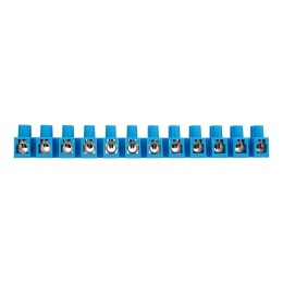 Колодка клеммная винтовая KВ-40 25-40 ток 100А полиэтилен син. (уп.10шт) Rexant 07-5040-4