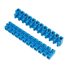 Колодка клеммная винтовая KВ-40 25-40 ток 100А полиэтилен син. (уп.10шт) Rexant 07-5040-4