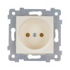 Розетка 1-м СП Аксиома РС16-452 16А IP20 без заземл. механизм сл. кость Кунцево 122001