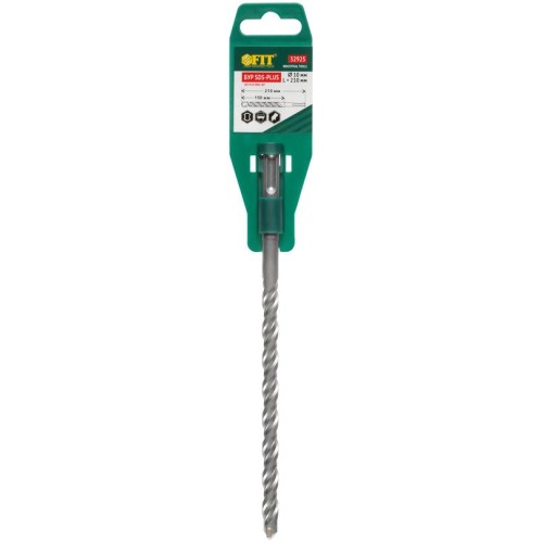 Бур по бетону SDS PLUS с двойн. резьбой 10х210мм FIT 32925