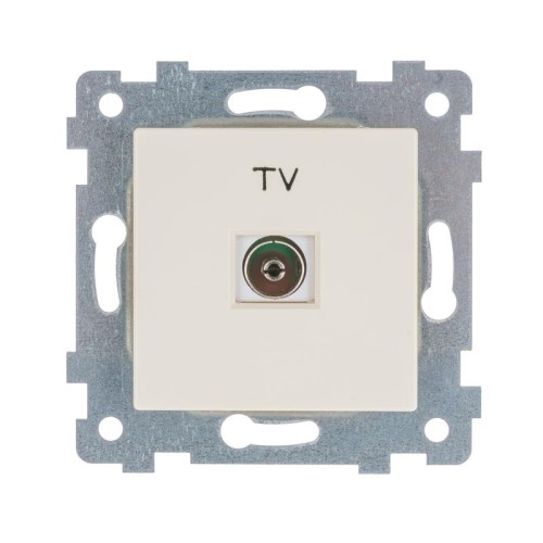 Розетка телевизионная TV Аксиома РТВ1-460 механизм сл. кость Кунцево 122006