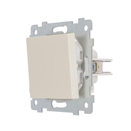 Выключатель 1-кл. СП Аксиома С110-447 10А IP20 механизм сл. кость Кунцево 122007