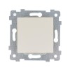 Выключатель 1-кл. СП Аксиома С110-447 10А IP20 механизм сл. кость Кунцево 122007