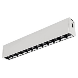 Arlight Светильник CLIP-38-LASER-S330-12W Day4000 (WH, 36 deg, 24V) (IP40 Металл, 3 года)