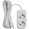 Удлинитель 2х3м без заземл. 10А IP20 90504 OPE-S-02-300-X-2х1 ОНЛАЙТ 90504