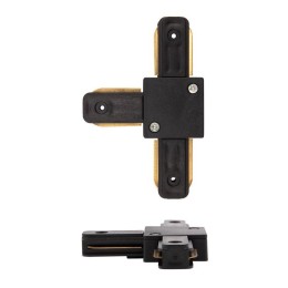 Коннектор для однофазного шинопровода T-образ. черн. Rexant 612-012