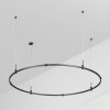 Трек ART-APRIORI-ROUND-HANG-R1500 BK IP20 метал. Arlight 048491
