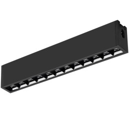 Arlight Светильник CLIP-38-LASER-S330-12W Day4000 (BK, 36 deg, 24V) (IP40 Металл, 3 года)
