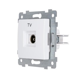 Розетка телевизионная TV Мария РТВ1-457 механизм бел. Кунцево 110024