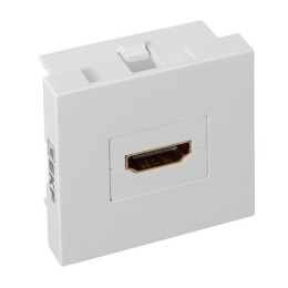 Розетка HDMI 1-м СП 2мод. без индикатора бел. EKF E2MR-21HDMI-10