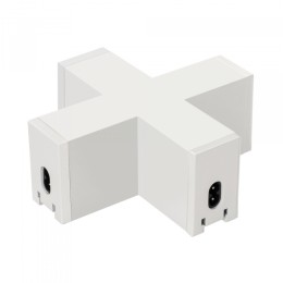 Arlight Коннектор крестовой NEO-CLIP-38-CON-X-WH (IP40 Металл, 3 года)