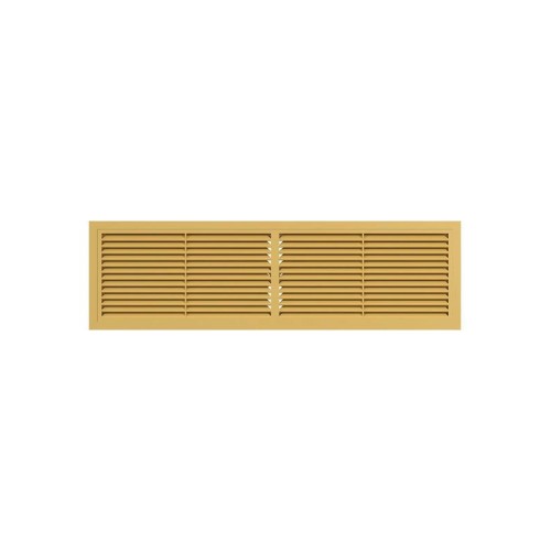 Решетка вентиляционная РП фланец 432х117 переточная 455х133 пластик Beige ERA 4513РП беж
