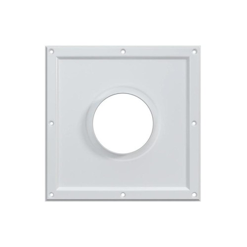 Площадка торцевая металлическая 300х300 с фланцем D120 ERA 120ПТМ (30х30)
