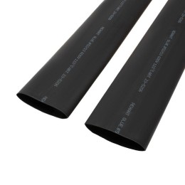 Трубка термоусадочная двустенная клеевая 52/13 (4:1) 1м черн. Rexant 23-5206