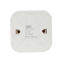 Переключатель проходной 1-кл. ОП GLORY 10А ВСп10-1-0-ХБ бел. IEK EVH12-K01-10