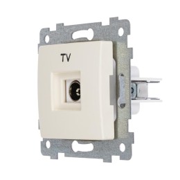 Розетка телевизионная TV Мария РТВ1-457 механизм сл. кость Кунцево 120005