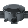 Коробка распаячная 93 760 NSS-DB-70-35-BL открытого монтажа трехрожковая черн. Navigator 93760