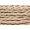 Провод ретро 2х2.5 матов. зол./песочн. (уп.150м) Bironi B1-425-719-150