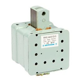 Электромагнит МИС-4200 ЕУ3 380В толкающее исполнение ПВ 100% IP20 с жесткими выводами Электротехник