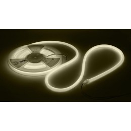 Лента светодиодная LS2835-9.6-120-24-3000K-IP68-5м 24В термостойкая для бани тепл. бел. (в комплекте