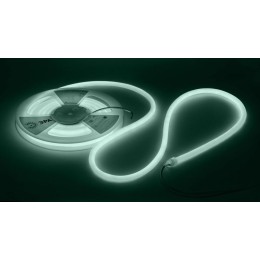 Лента светодиодная LS2835-9.6-120-24-6500K-IP68-5м 24В термостойкая для бани холод. бел. (в комплект