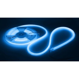 Лента светодиодная LS2835-9.6-120-24-B-IP68-5м 24В термостойкая для бани син. (в комплекте: 2 заглуш