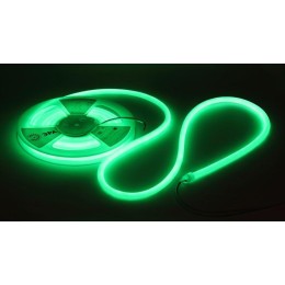 Лента светодиодная LS2835-9.6-120-24-G-IP68-5м 24В термостойкая для бани зел. (в комплекте: 2 заглуш