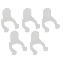 Набор креплений LS-clip-24-bath для установки термостойкой светодиодной ленты на поверхность (уп.5шт