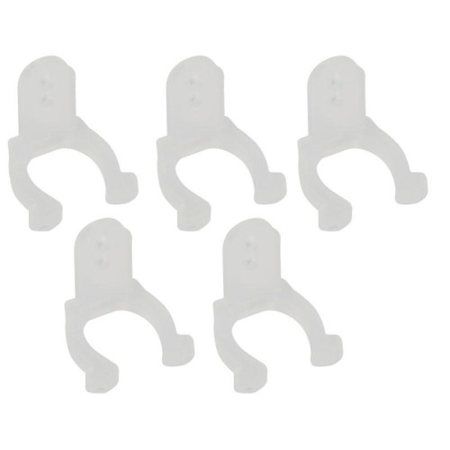 Набор креплений LS-clip-24-bath для установки термостойкой светодиодной ленты на поверхность (уп.5шт