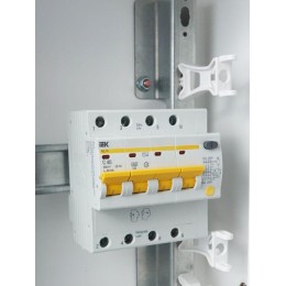 Выключатель автоматический дифференциального тока 4п C 40А 30мА тип AC 4.5кА АД-14 KARAT IEK MAD10-4