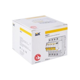 Выключатель автоматический дифференциального тока 4п C 40А 30мА тип AC 4.5кА АД-14 KARAT IEK MAD10-4