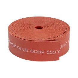 Лента термоус. ТЛ-0.8 25мм 5м с клеевым слоем красн. Rexant 48-9004